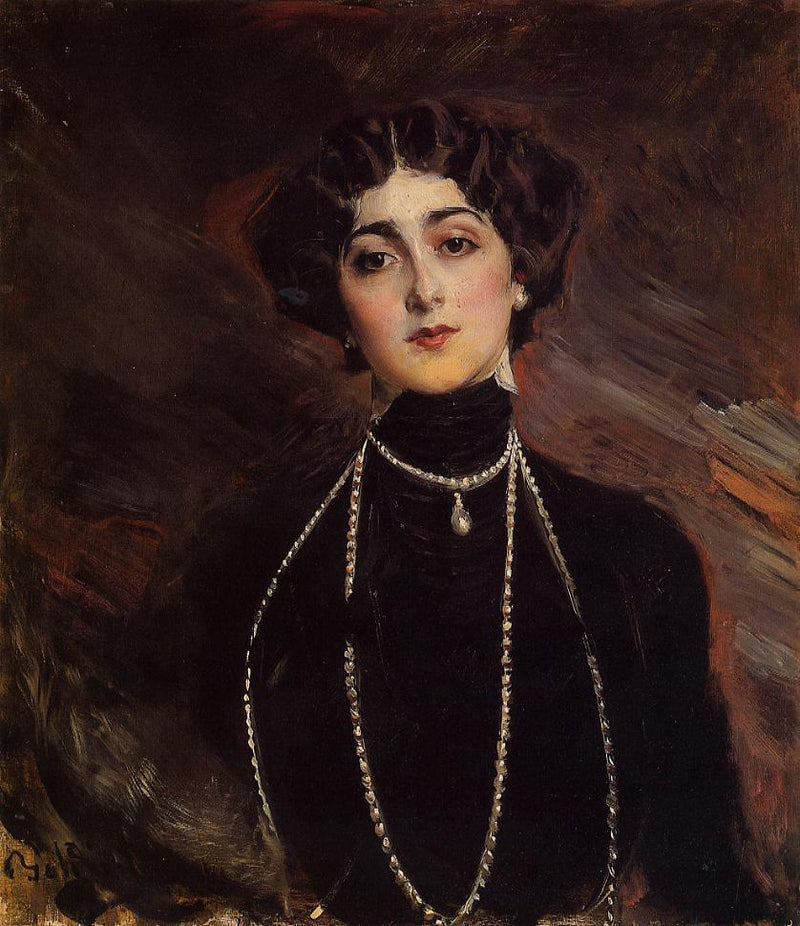 Portrett av Lina Cavalieri - Giovanni Boldini