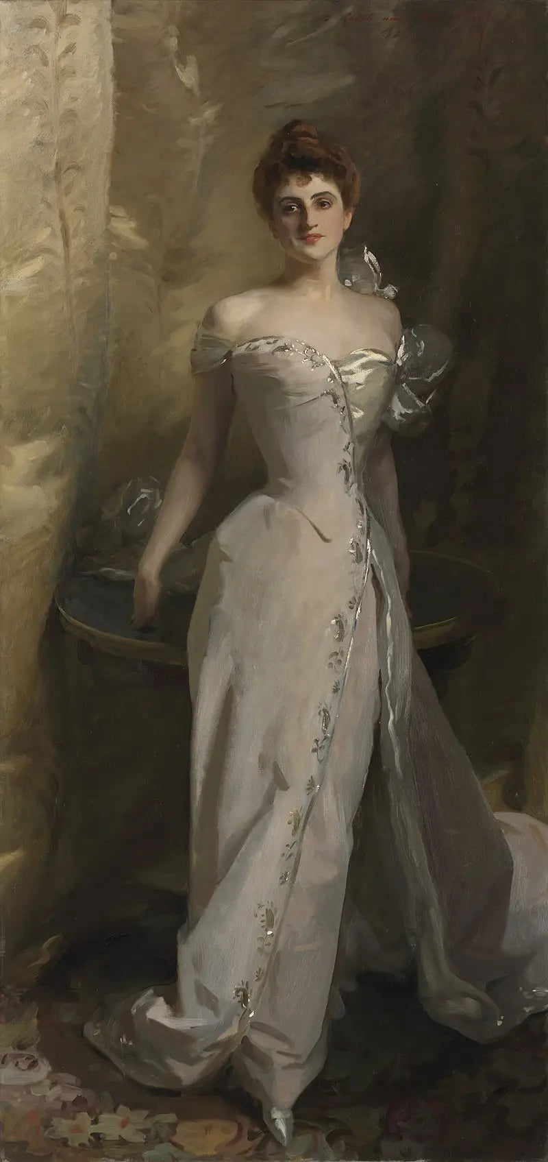 Portrett av Lisa Colt Curtis - John Singer Sargent