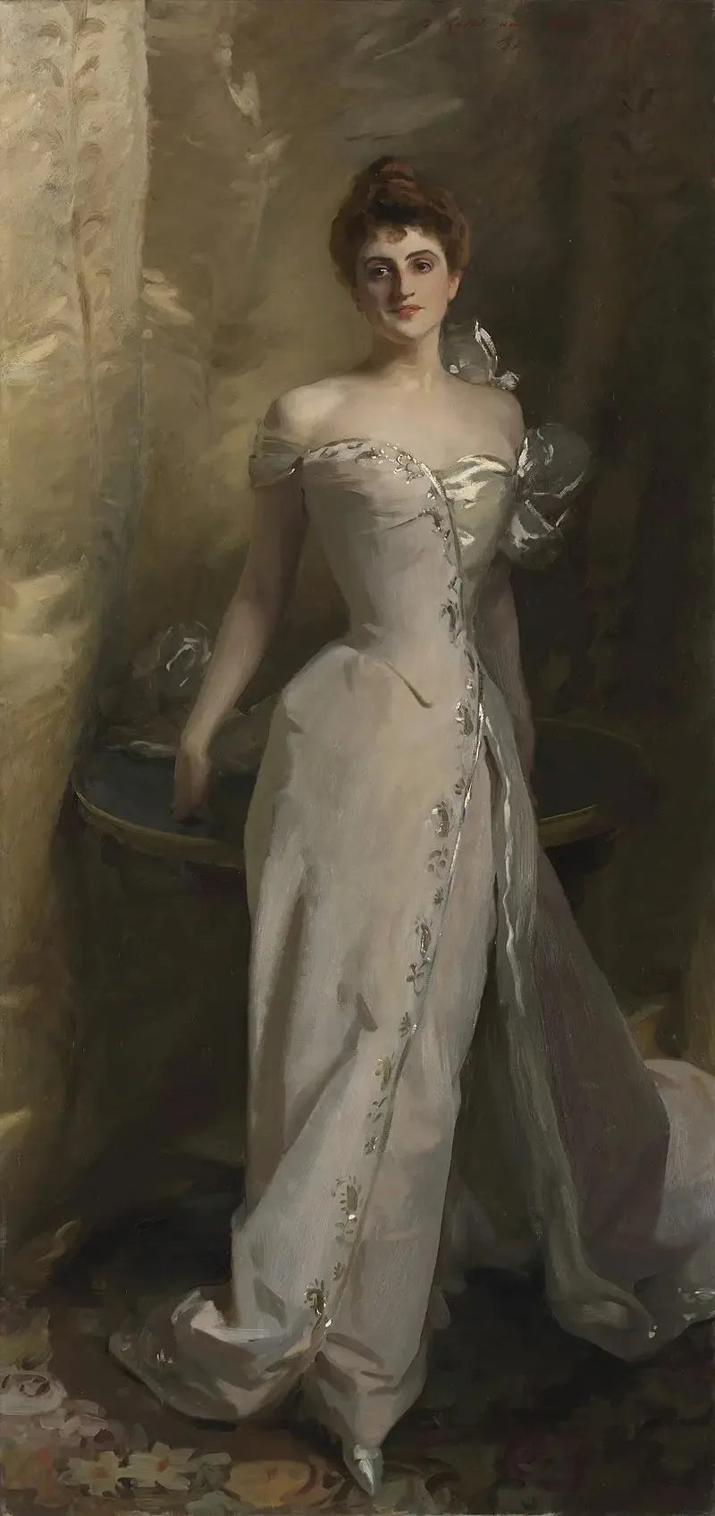 Portrett av Lisa Colt Curtis - John Singer Sargent
