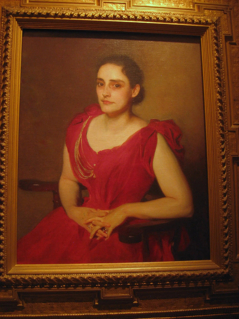 Portrett av Lizzie B. Dewey (Fru Francis Henshaw Dewey II) - John Singer Sargent