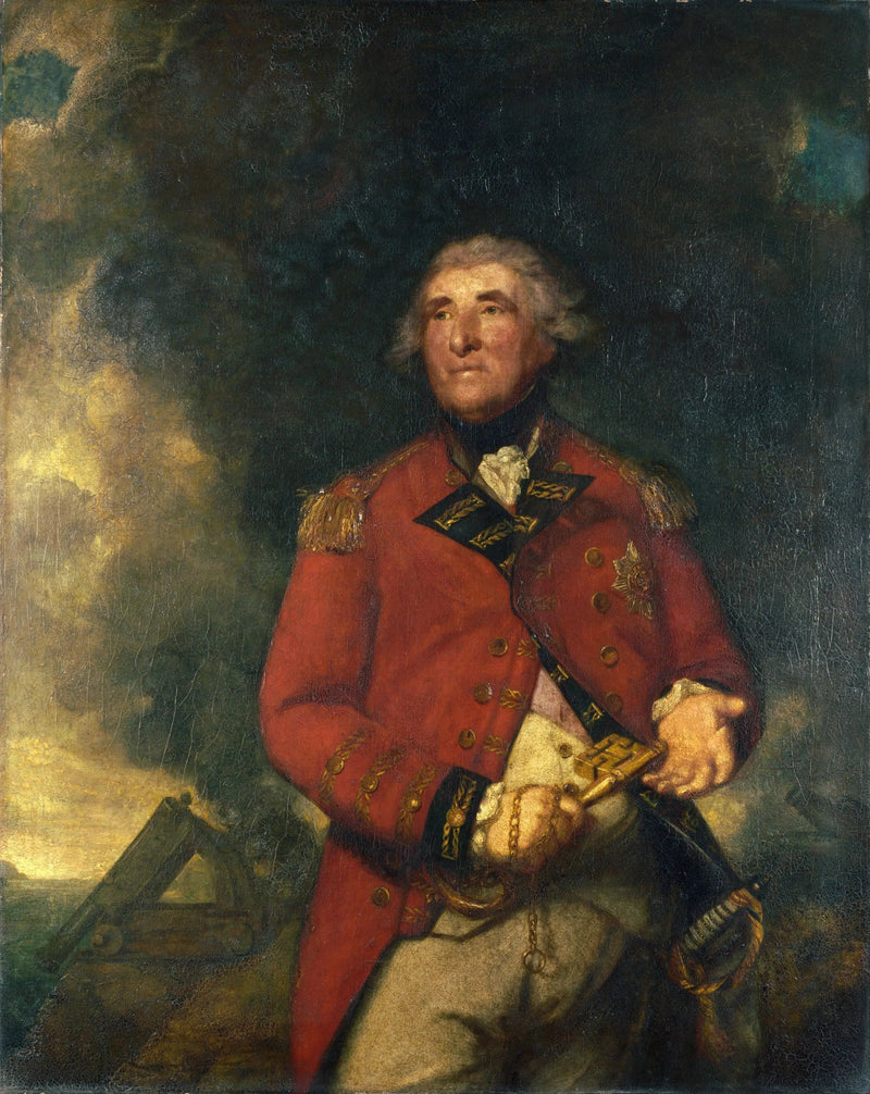 Portrett av Lord Heathfield - Joshua Reynolds