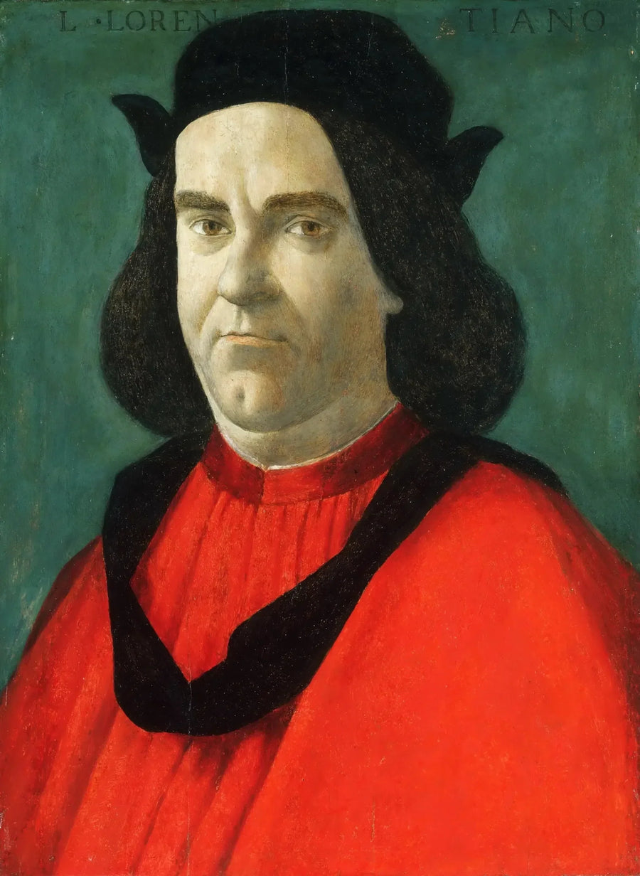 Portrett av Lorenzo di Ser Piero Lorenzi - Sandro Botticelli
