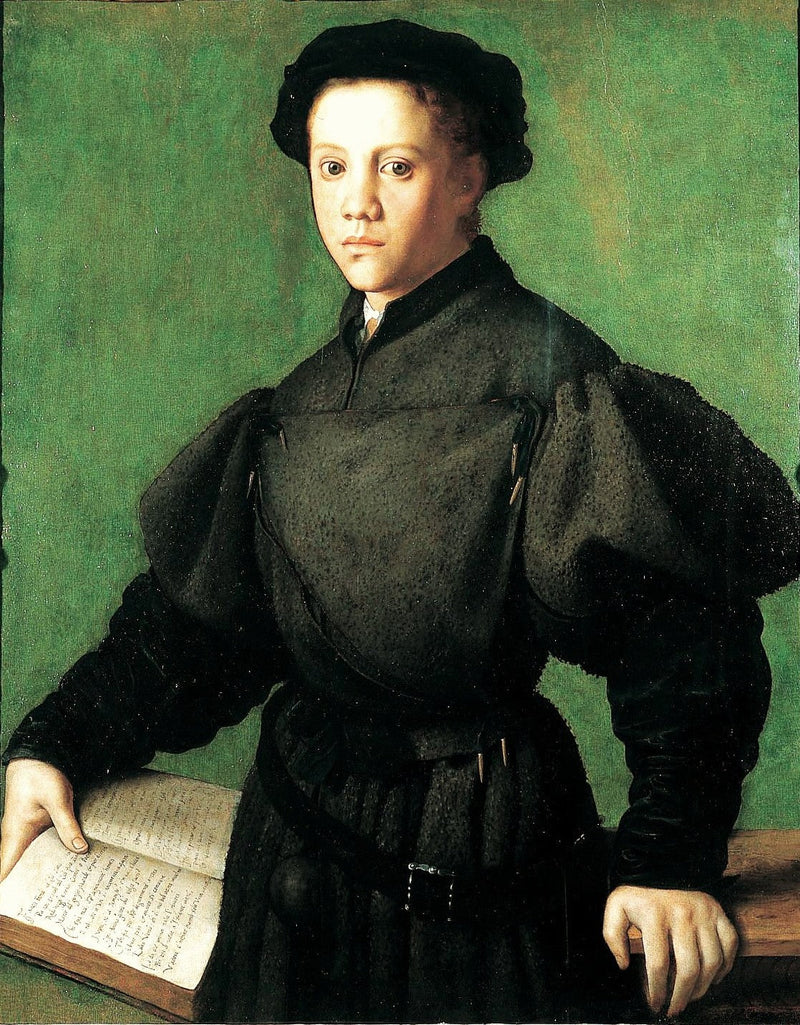Portrett av Lorenzo Lenzi - Bronzino