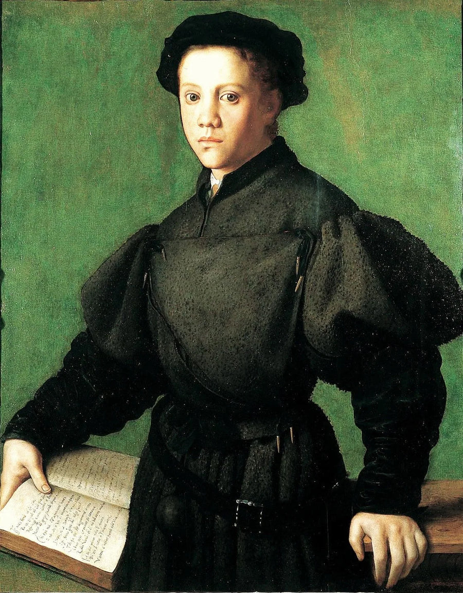 Portrett av Lorenzo Lenzi - Bronzino