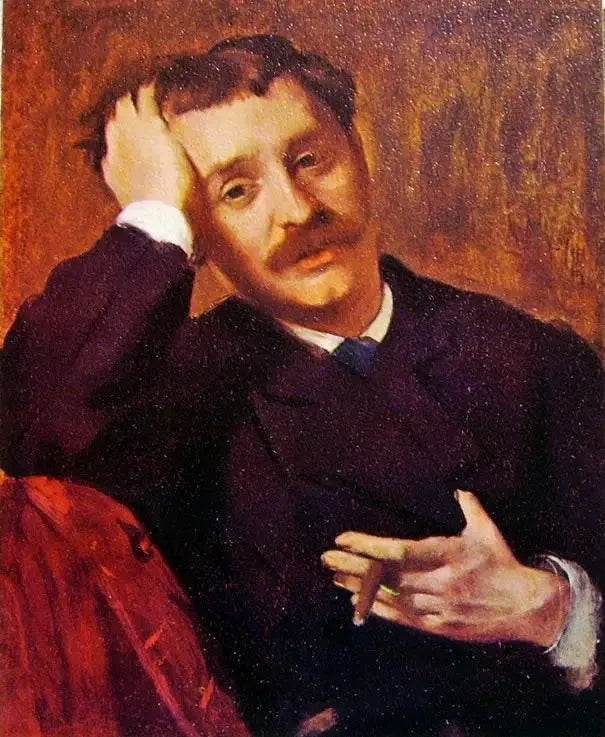 Portrett av Lorenzo Pagans - Edgar Degas