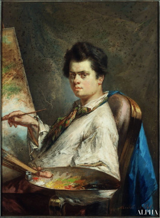 Portrait de Louis-Alexandre Marolles - Jean-François Millet - Reproductions de tableaux et peintures haut de gamme