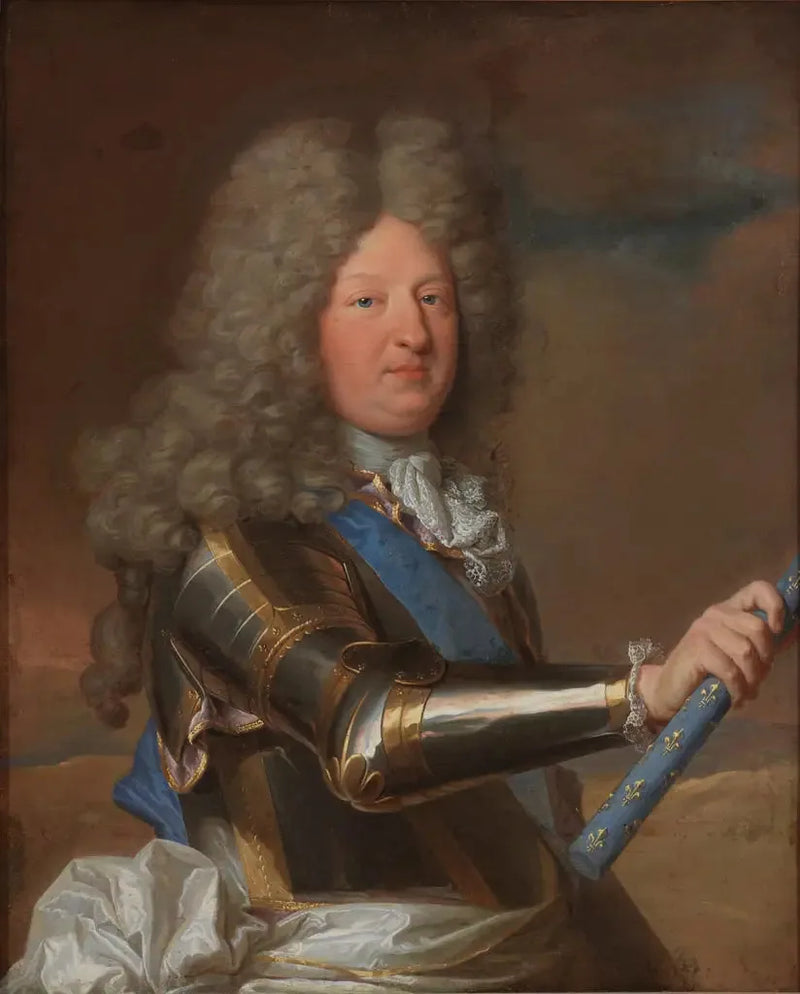 Portrett av Louis av Frankrike, Store Dauphin (1661-1711) - Hyacinthe Rigaud