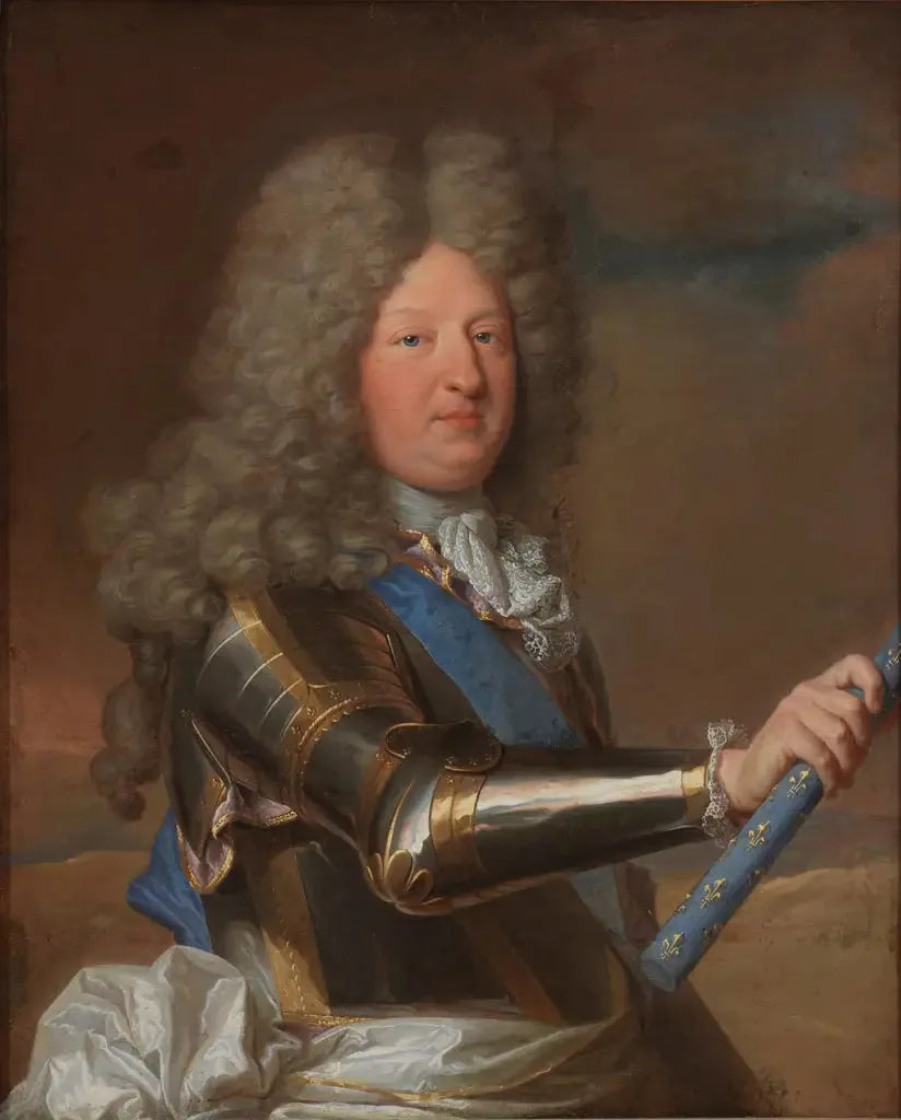 Portrett av Louis av Frankrike, Store Dauphin (1661-1711) - Hyacinthe Rigaud