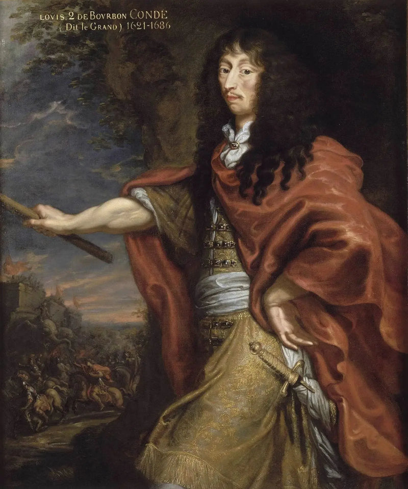 Portrett av Louis II, prins av Bourbon, kalt den Store Condé - Juste d'Egmont