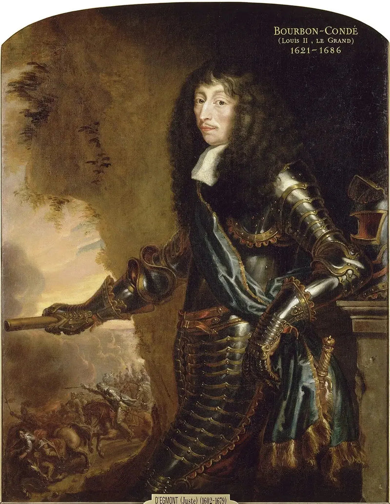 Portrett av Louis II, prins av Bourbon, kalt den Store Condé - Juste d'Egmont