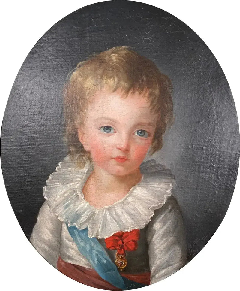 Portrett av Louis-Joseph, Dauphin av Frankrike - Marie-Guillemine Benoist