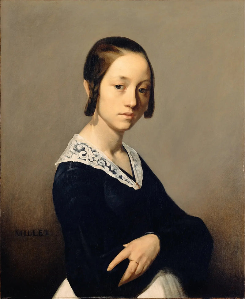 Portrett av Louise-Antoinette Feuardent - Jean-François Millet