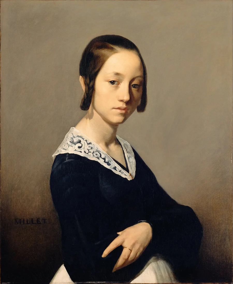 Portrett av Louise-Antoinette Feuardent - Jean-François Millet