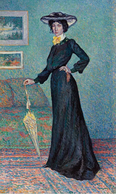 Portrett av Lucie Cousturier - Maximilien Luce