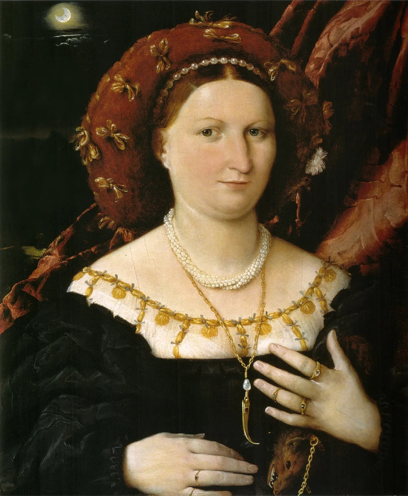 Portrett av Lucina Brembati - Lorenzo Lotto