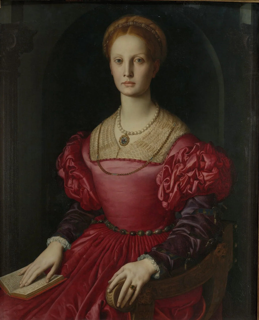 Portrett av Lucrèce Panciatichi - Bronzino