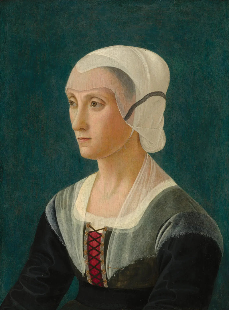 Portrett av Lucrezia Tornabuoni - Domenico Ghirlandaio