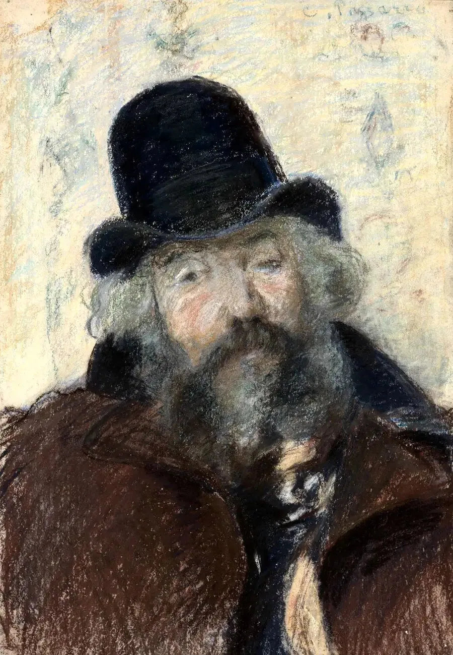Portrett av Ludovic Piette - Camille Pissarro