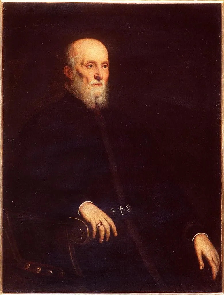 Portrett av Luigi Cornaro - Jacopo Tintoretto