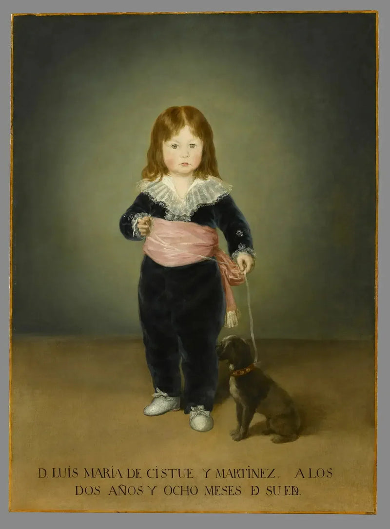 Portrett av Luis María de Cistué Martínez - Francisco de Goya