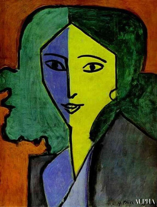 Portrait de Lydia Delectorskaya - Matisse - Reproductions de tableaux et peintures haut de gamme
