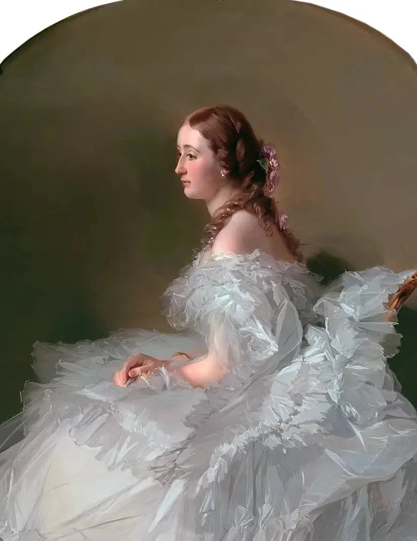Portrett av Lydia Schabelsky, baronesse Staël-Holstein - Franz Xaver Winterhalter

Source:
Portrait de Lydia Schabelsky, baronne Staël-Holstein - Franz Xaver Winterhalter