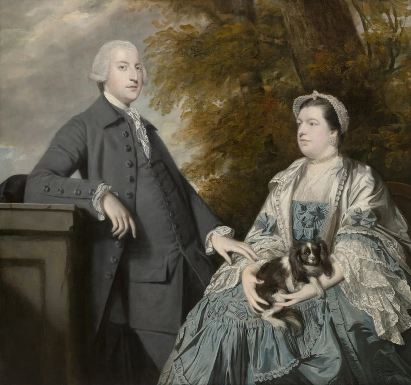 Portrett av Mr. og Mrs. Godfrey Wentworth - Joshua Reynolds