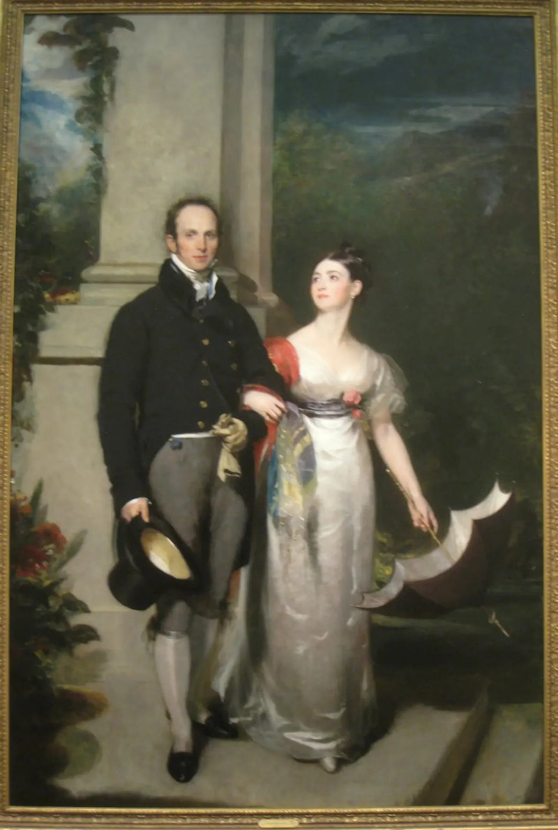 Portrett av Mr. og Mrs. James Dunlop - Thomas Lawrence