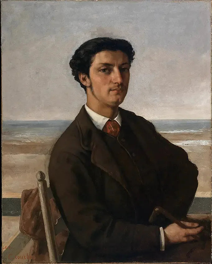 Portrett av Mr. Nodler, eldste sønn - Gustave Courbet