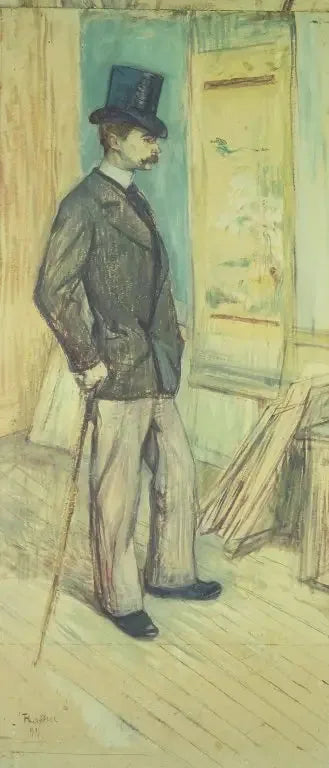 Portrett av M. Paul Sescau (Portrett av M. Paul Sescau) - Henri de Toulouse-Lautrec