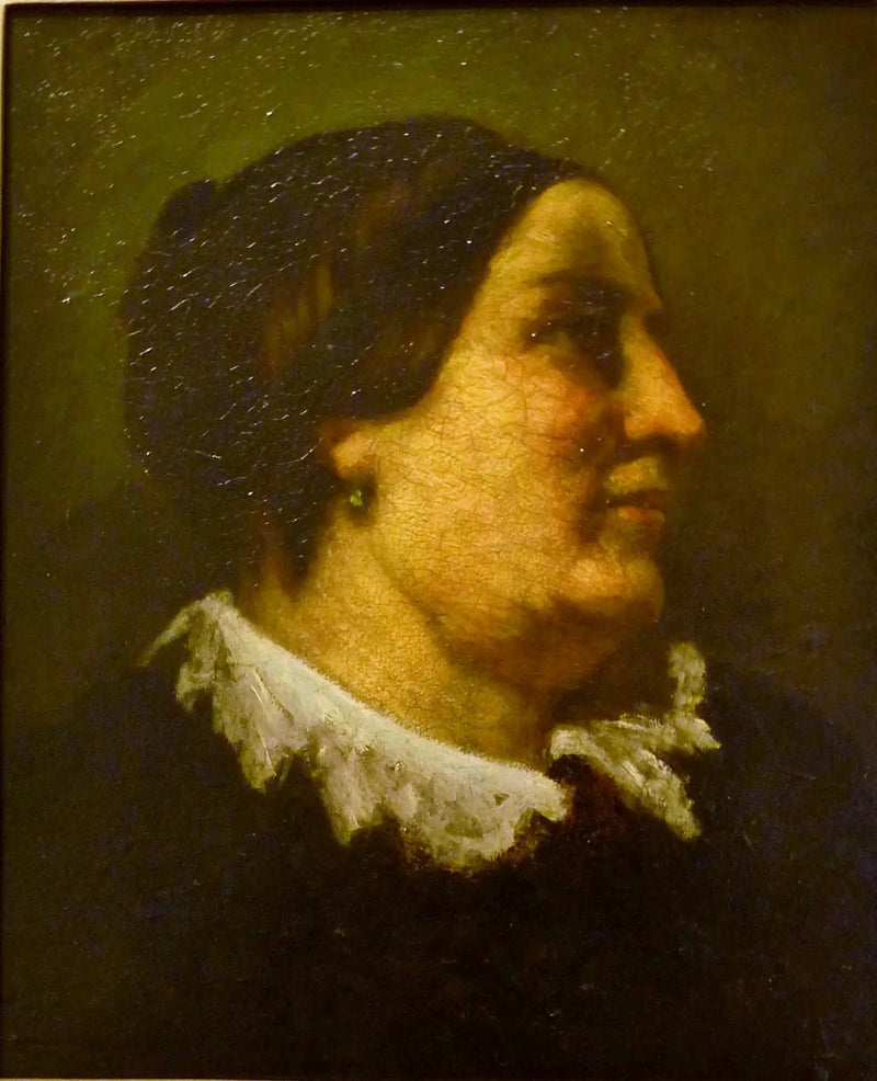 Portrett av Madame Andler - Gustave Courbet