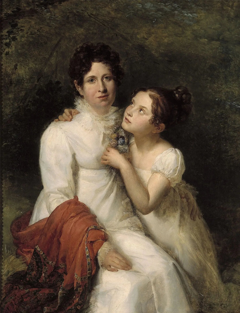 Portrett av Madame Bauquin Du Boulay og hennes niese Mademoiselle Bauquin de La Souche - François Gérard

Source:
Portrait de Madame Bauquin Du Boulay et de sa nièce Mademoiselle Bauquin de La Souche - François Gérard
