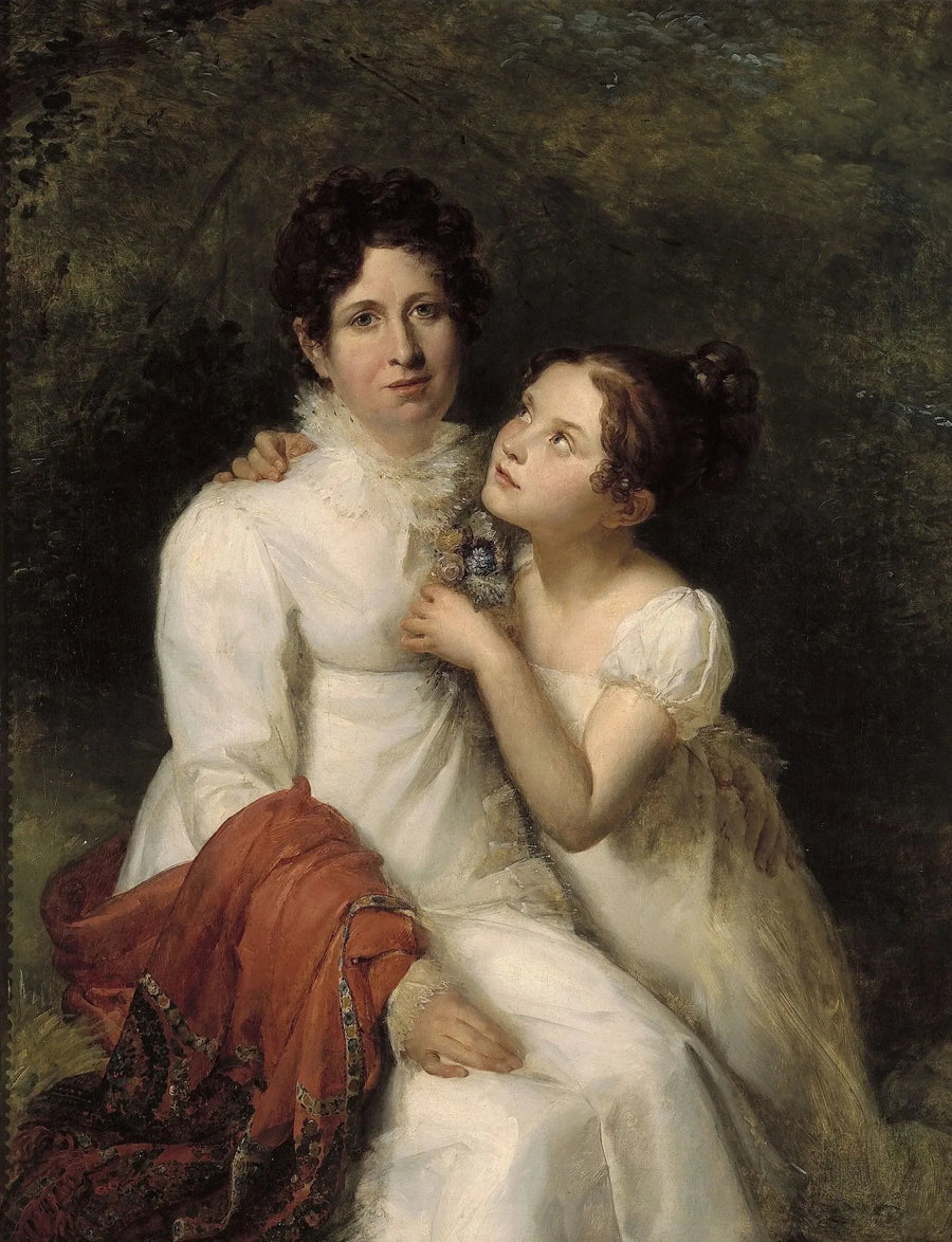 Portrett av Madame Bauquin Du Boulay og hennes niese Mademoiselle Bauquin de La Souche - François Gérard

Source:
Portrait de Madame Bauquin Du Boulay et de sa nièce Mademoiselle Bauquin de La Souche - François Gérard