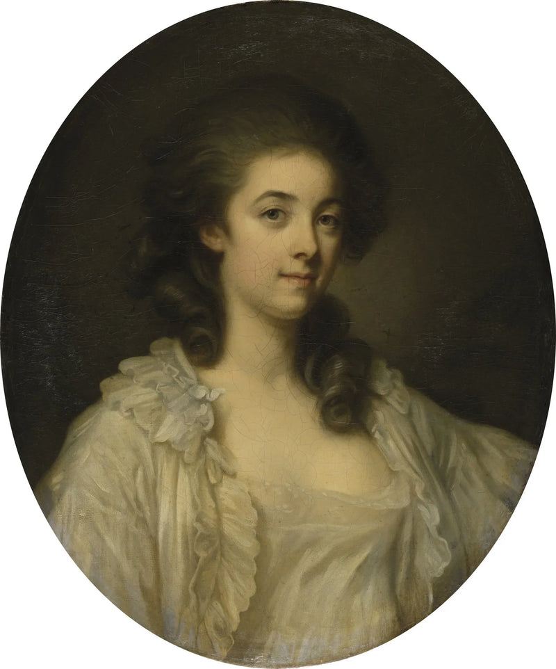 Portrett av Madame de Champcenetz - Jean-Baptiste Greuze