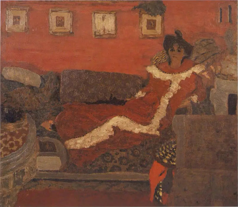 Portrett av Madame Delierre - Édouard Vuillard