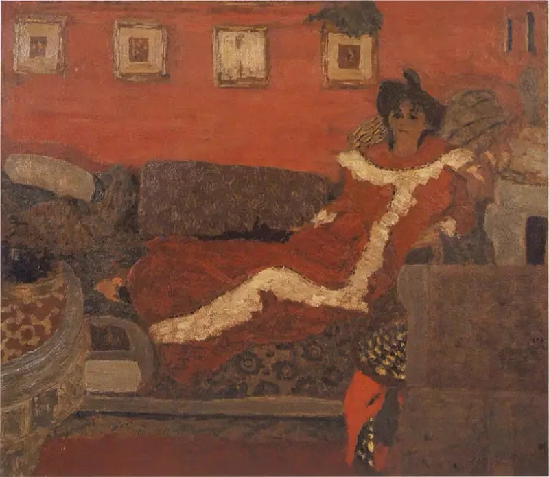 Portrett av Madame Delierre - Édouard Vuillard