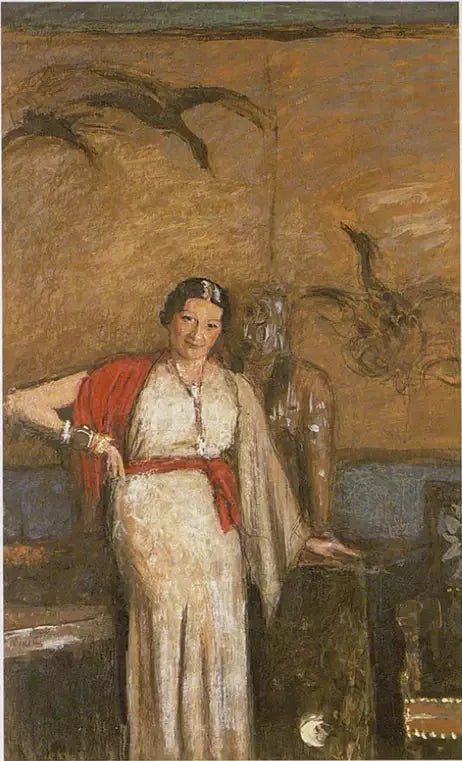 Portrett av Madame Eugène Freyssinet - Édouard Vuillard