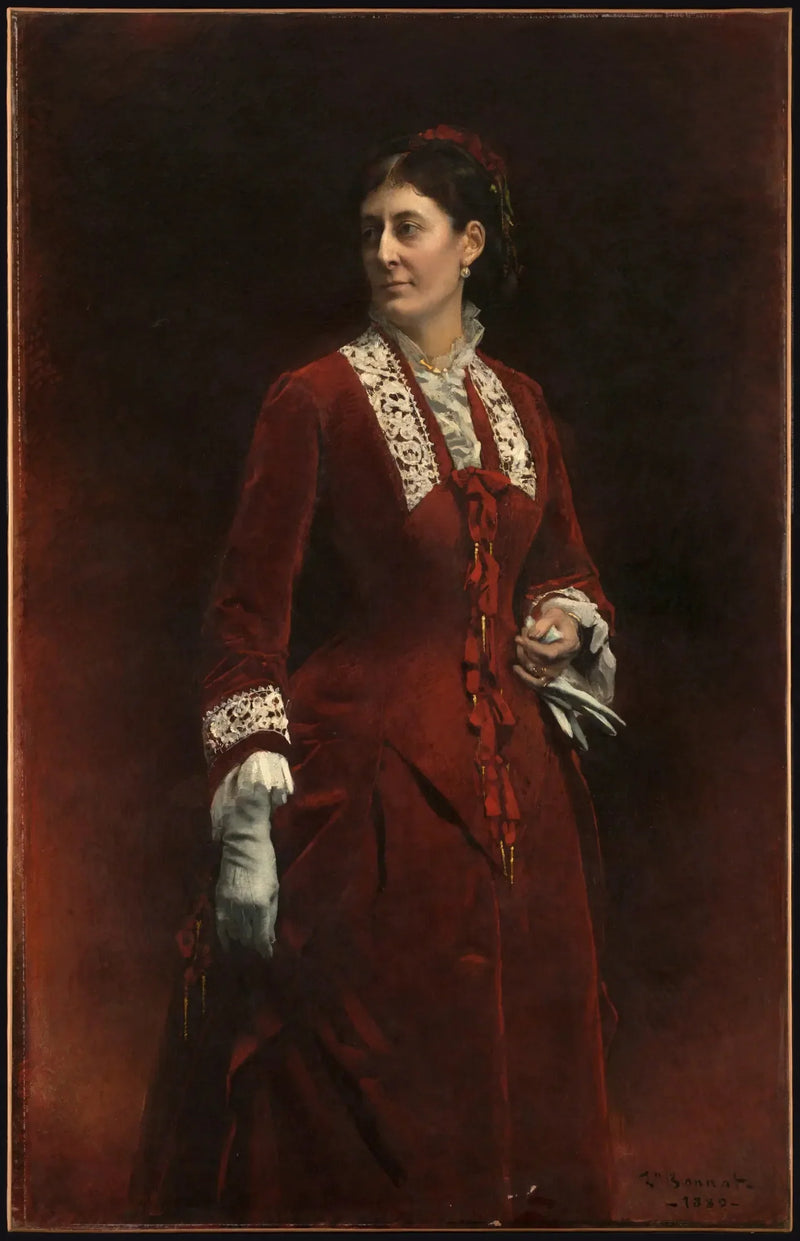 Portrett av Madame Georges Ehrler - Léon Bonnat