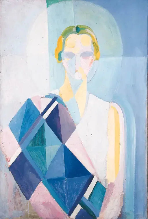 Portrett av fru Heim - Robert Delaunay