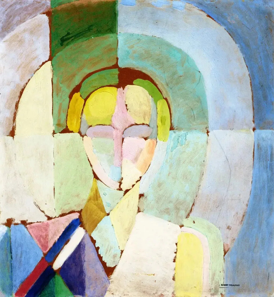 Portrett av fru Heim - Robert Delaunay