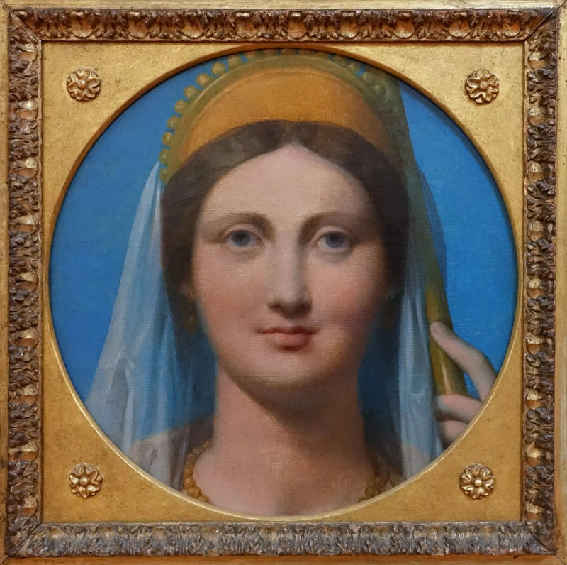 Portrett av Madame Jacques Ignace Hittorf som Juno - Jean-Auguste-Dominique Ingres