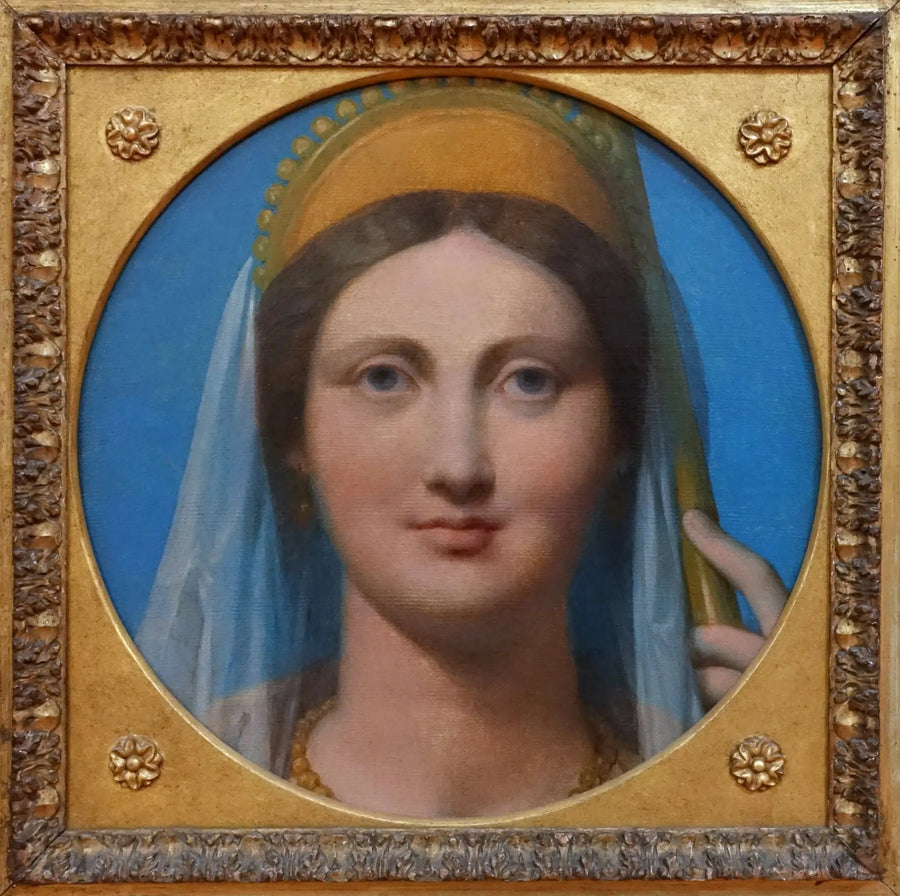 Portrett av Madame Jacques Ignace Hittorf som Juno - Jean-Auguste-Dominique Ingres