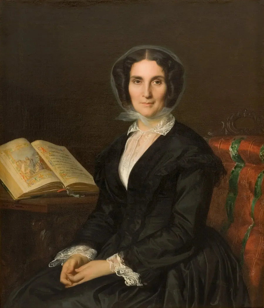 Portrett av fru Louise Marès, født Bidreman - Alexandre Cabanel

Source:
Portrait de Madame Louise Marès, née Bidreman - Alexandre Cabanel