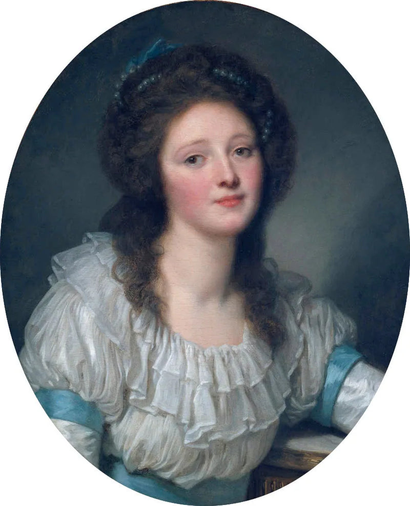 Portrett av Madame Mercier - Jean-Baptiste Greuze