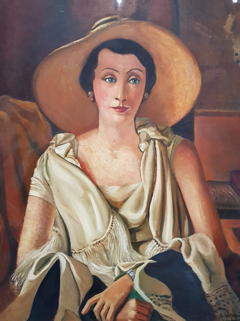 Portrett av Madame Paul Guillaume med stor hatt - André Derain

Source:
Portrait de Madame Paul Guillaume au grand chapeau - André Derain