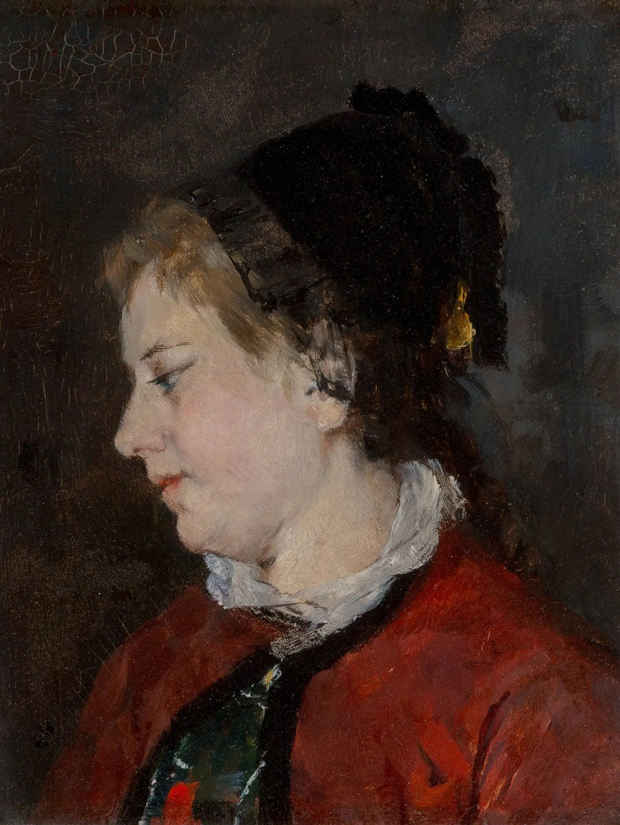 Portrett av Madame Sisley - Mary Cassatt
