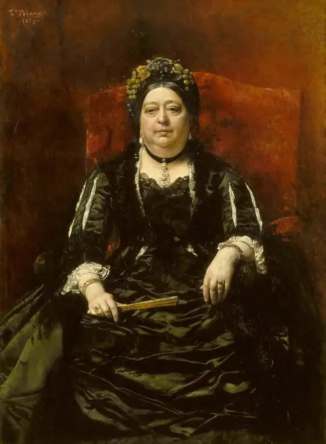 Portrett av Madame Stern - Léon Bonnat