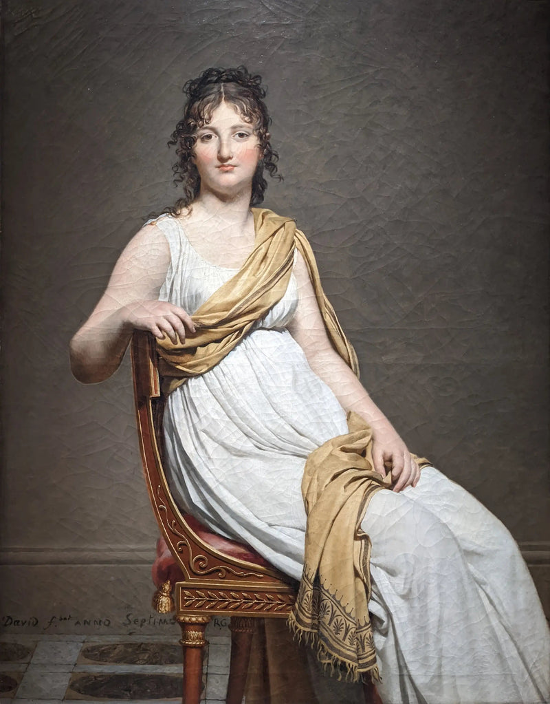 Portrett av Madame de Verninac - Jacques-Louis David