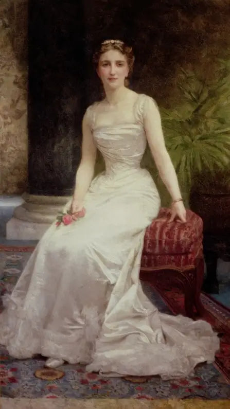 Portrett av Madame Victor Olry Roederer - Bouguereau