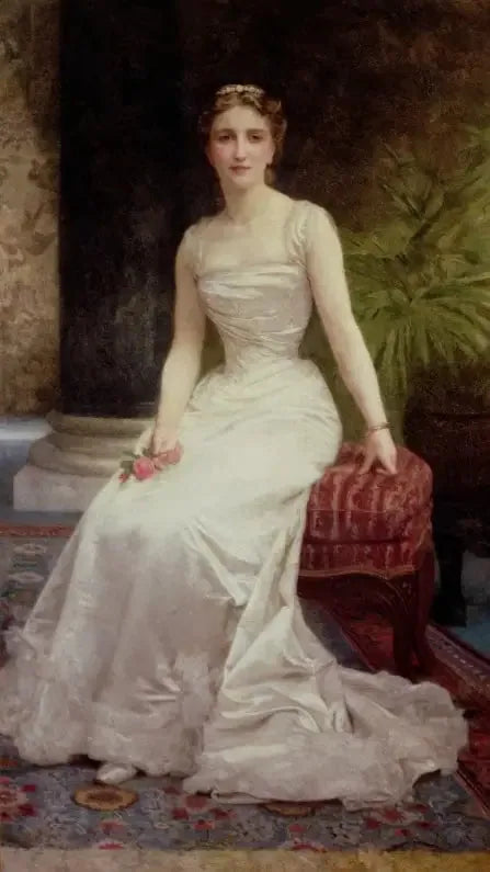 Portrett av Madame Victor Olry Roederer - Bouguereau